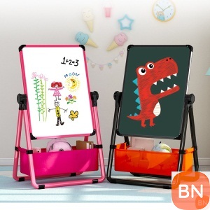 儿童画板磁性双面可升降黑板家用宝宝学写字涂鸦支架式画架礼品