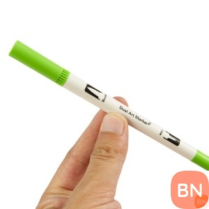 一件代发新款黑杆白杆36色涂鸦彩色笔小学生儿童双头水彩笔画笔